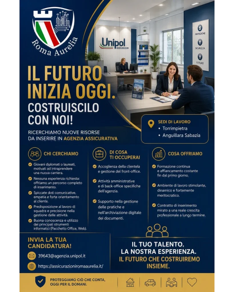 Ricerca personale Roma Aurelia